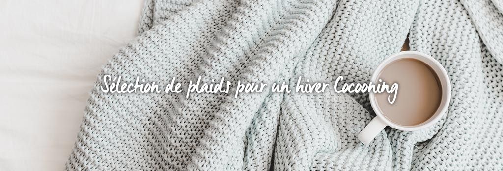 Selection de plaids : evenenement shopping sur Jardindeco.com